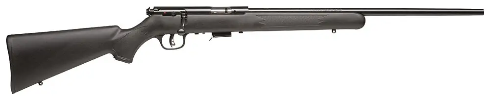 Savage 93R17 F .17 HMR 21" BBL Satin Blue Blk Syn Stock AccuTrigger 5 Rd