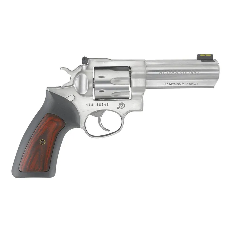 Ruger GP100 Revolver 357 MAG Satin Stainless 4.2"