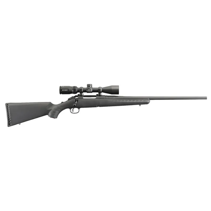 Ruger American 243 Win. Rifle w/Vortex Crossfire II Riflescope 22" 4+1 Black