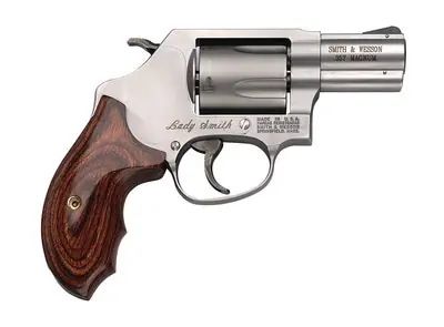 Smith & Wesson 60 Lady Smith .357 Mag/.38 Special +P 2.125" BBL Matte SS 5 Rd Wood Grip