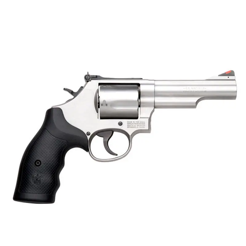 S&W Model 69 Revolver .44RemMag/S&W Spl 5Rd 4.25" Stainless Adj Rear Sight DA/SA 162069