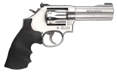 S&W 617 .22 Long Rifle 4" BBL Satin Stainless Adj. Sights Internal Lock 10 Rd