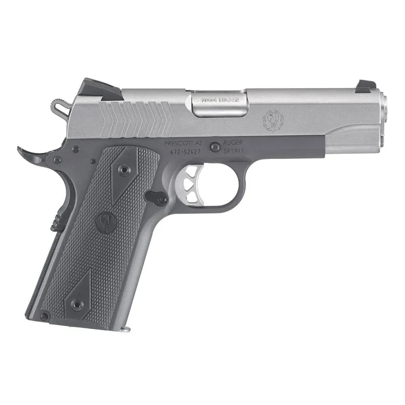 Ruger SR1911 Pistol Stainless 9mm Luger 4.25"