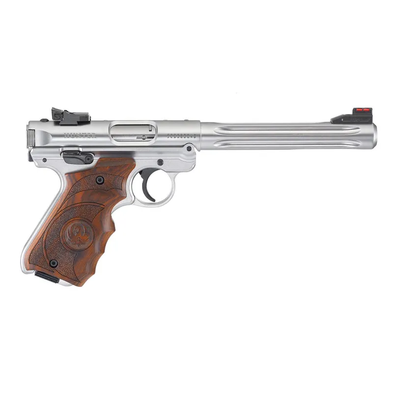 Ruger Mark IV Hunter 22 LR 6.88" Satin Stainless Pistol