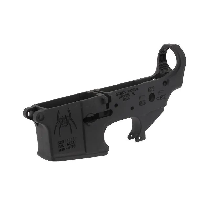 Spikes Tactical Stripped Spider AR-15 Lower Receiver STLS019CFA