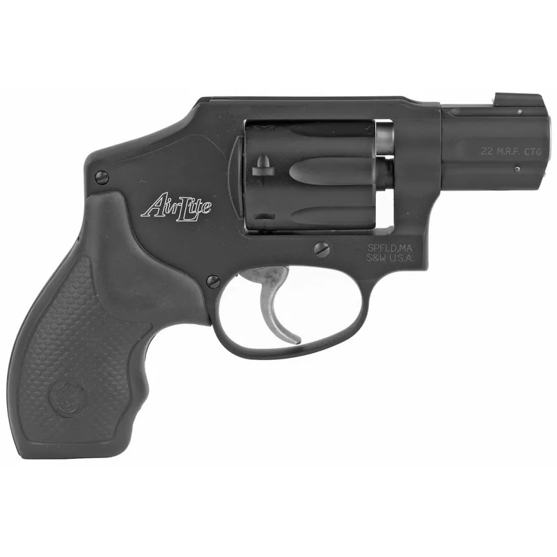 S&W 351C .22Mag 7Rd 1.875" Steel Barrel Alum Cyl/Frame J-Frame XS White Dot Front Sight Concealed Hammer Black DAO 103351