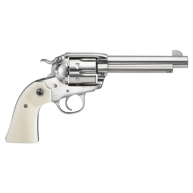 Ruger KNVRB-455 New Vaquero Bisley .45 Colt 5.5" BBL High Gloss SS 6 Rd