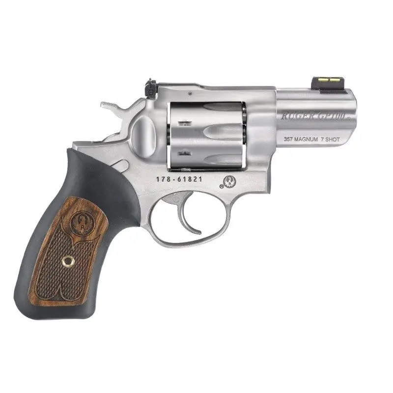 Ruger GP100 357 Mag Revolver Satin Stainless 2.5" 1774