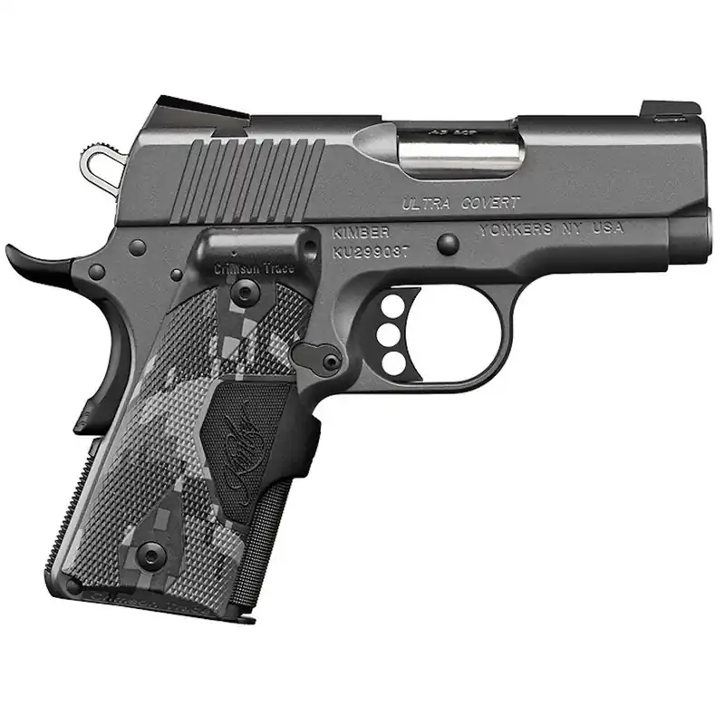 Kimber Ultra Covert Pistol Charcoal Gray .45 Auto 3