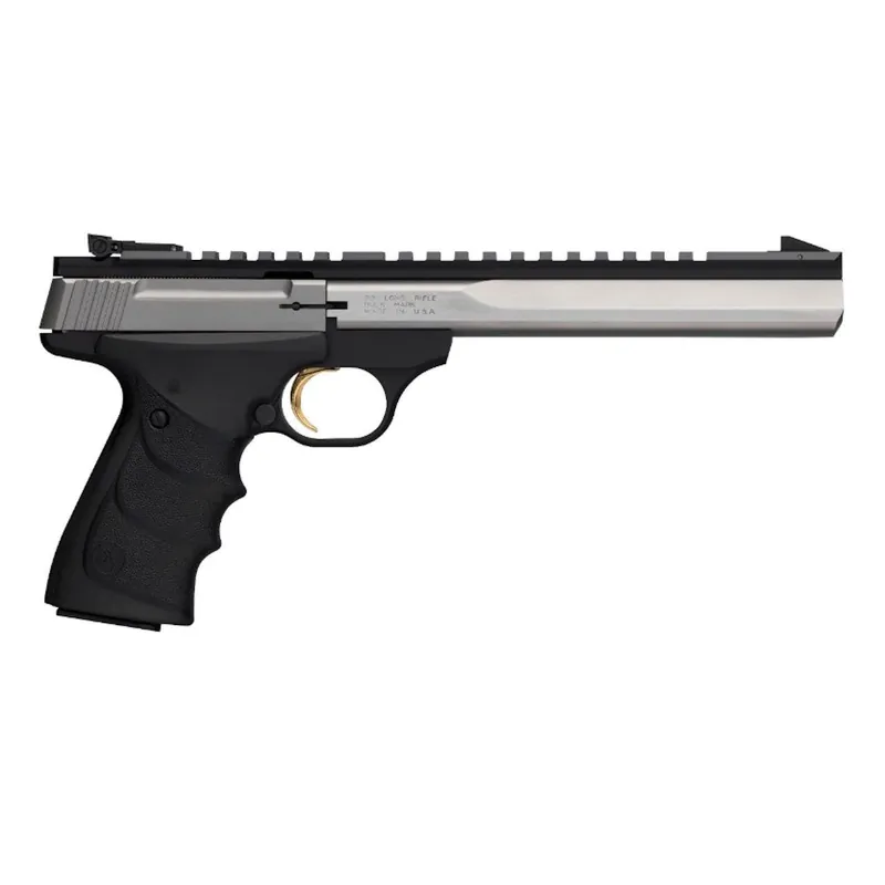 Browning Buck Mark Contour Stainless URX 7 1/4" bbl 22 LR Matte Blk/Stainless