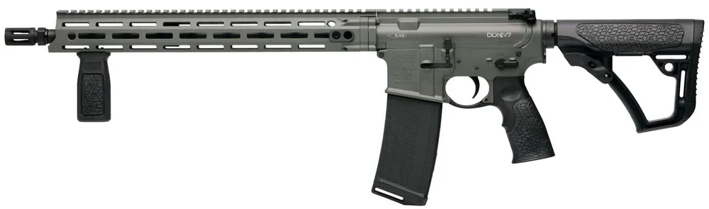 Daniel Defense DDM4 V7 5.56X45MM NATO Tactical Rifle 16" OD Green 0212813192047