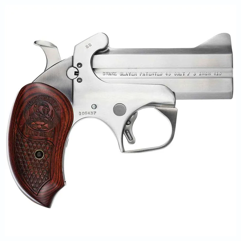 Bond Arms Snake Slayer Pistol Stainless 45 Colt 3.5"