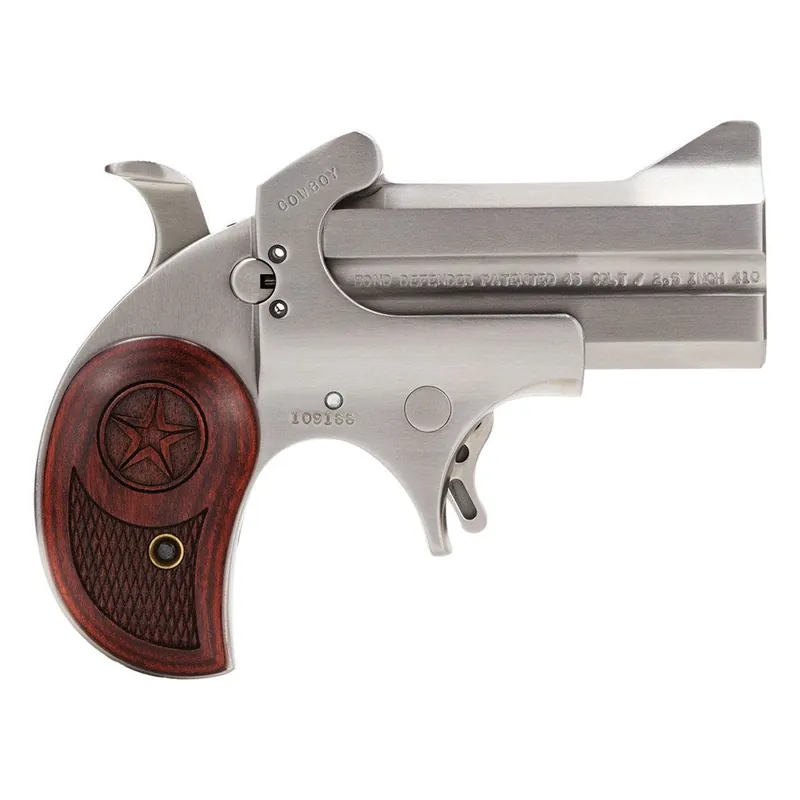 Bond Arms Cowboy Defender .45 Colt/410 Shot 3" BBL Polished SS Finish