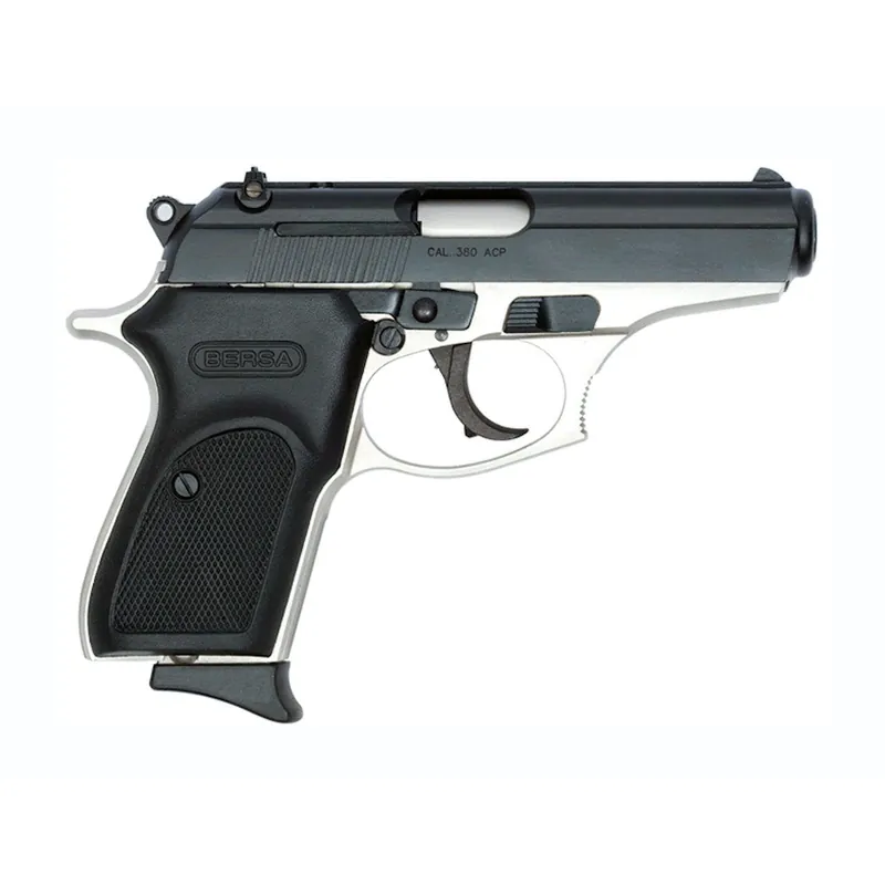 Bersa Thunder Duotone 380 ACP 3.5" bbl 8rd Nickel/Black