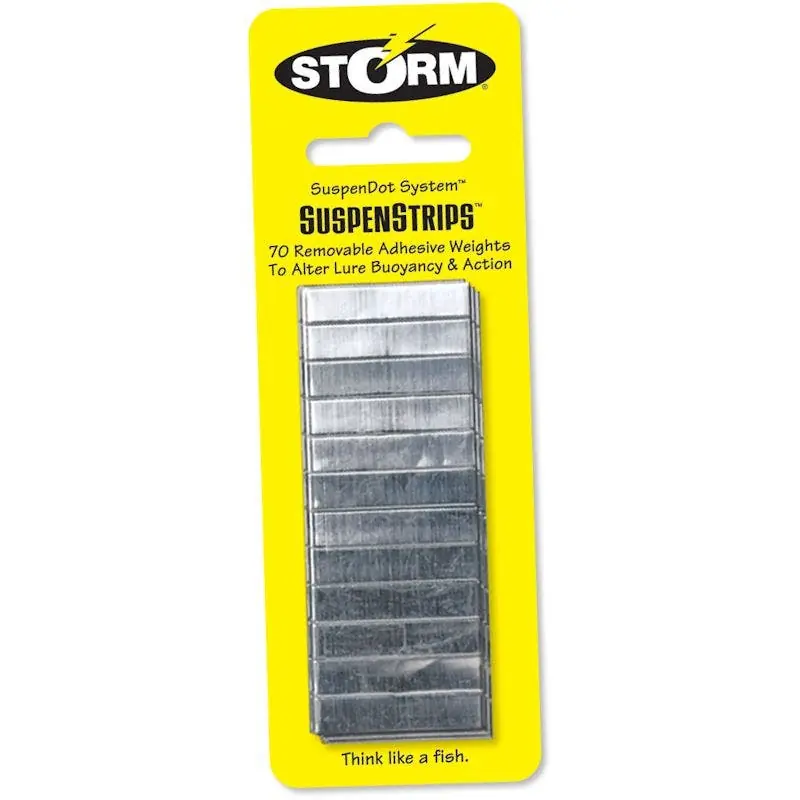 Storm SuspenStrips Removable Adhesive Weights 70 Pk