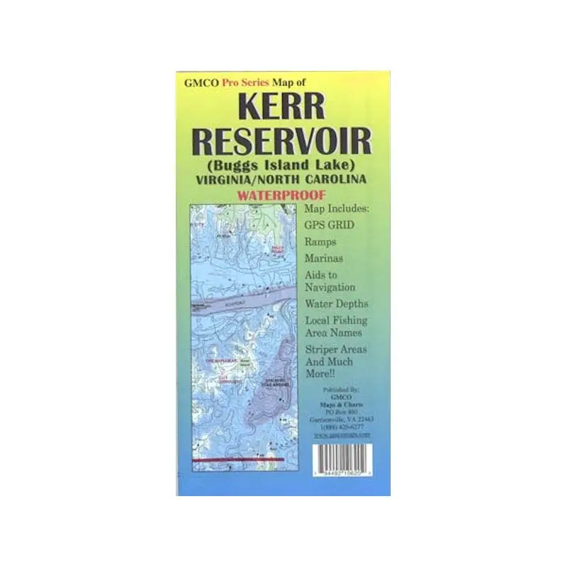 GMCO Kerr Reservoir/Buggs Island Pro Series Map