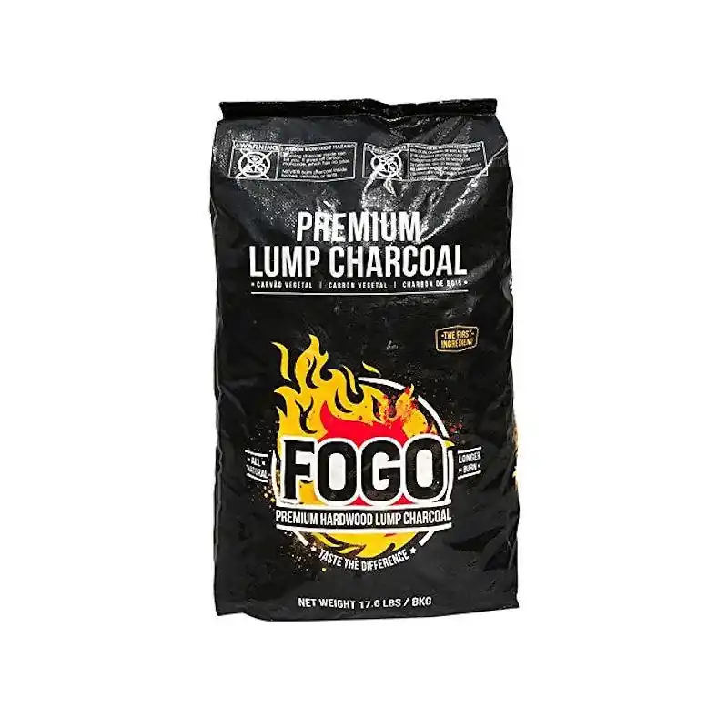 Fogo Super Premium Hardwood Lump Charcoal Medium Black Bag