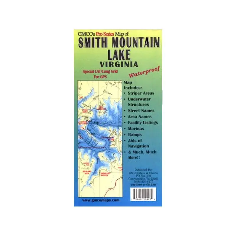 GMCO Smith Mountain Lake Pro Series Map