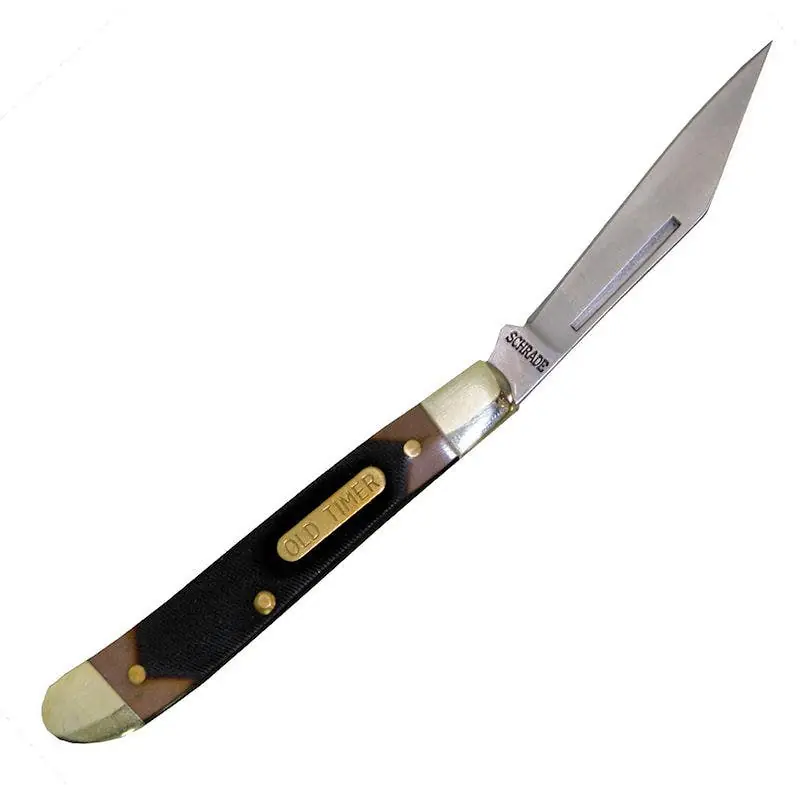 Schrade Old Timer Pal Pocket Knife 2.75" Brown/Black