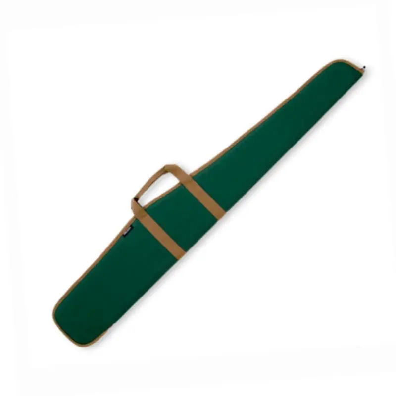 Bulldog Cases & Vaults Pitbull Shotgun Case Green/Camel Trim 52"