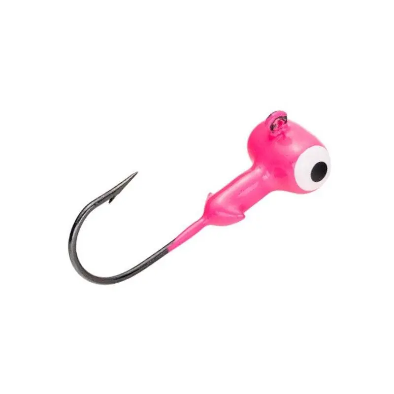 Strike King Mr. Crappie Sausage Jig Head Pink 1/8 oz.