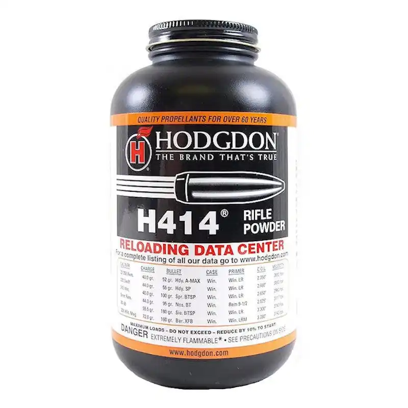 Hodgdon H414 Smokeless Spherical Rifle Powder 1 lb.