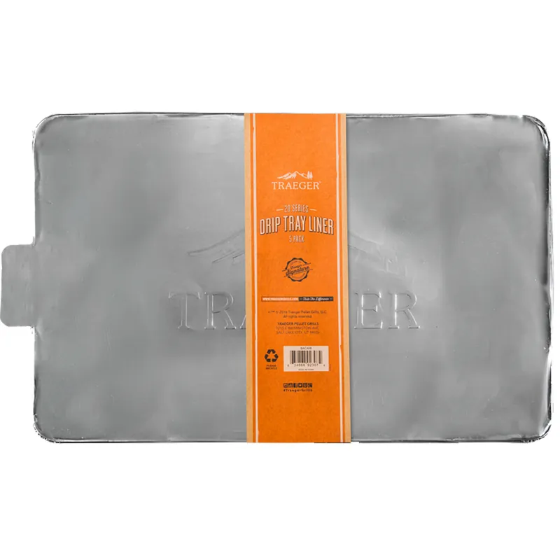 Traeger Drip Tray Liner 20 Series-5 Pack