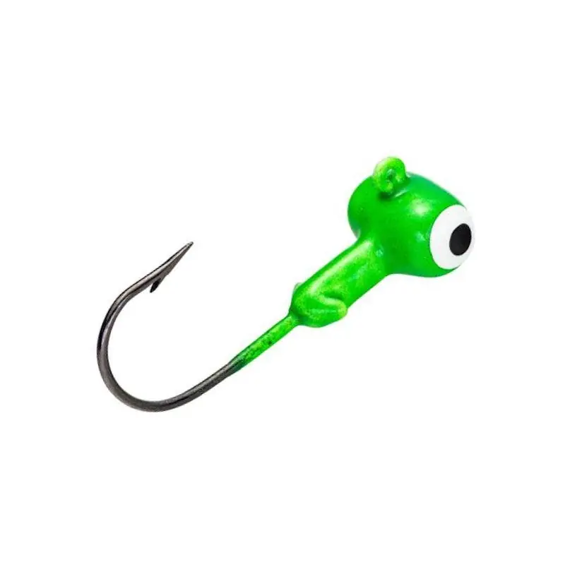 Strike King Mr. Crappie Sausage Jig Head Limetreuse 1/16oz.