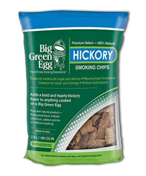 Big Green Egg Hickory Wood Smoking Chips