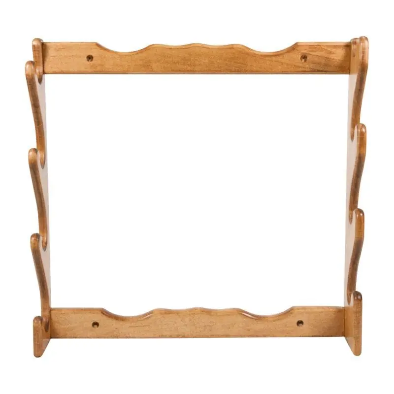 Allen Company 4 Gun Wooden Wall Rack