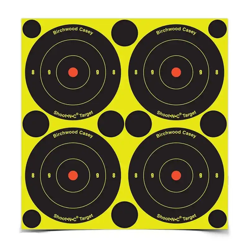Birchwood Casey Shoot-N-C Round Bull‘s-eyes Targets 3"