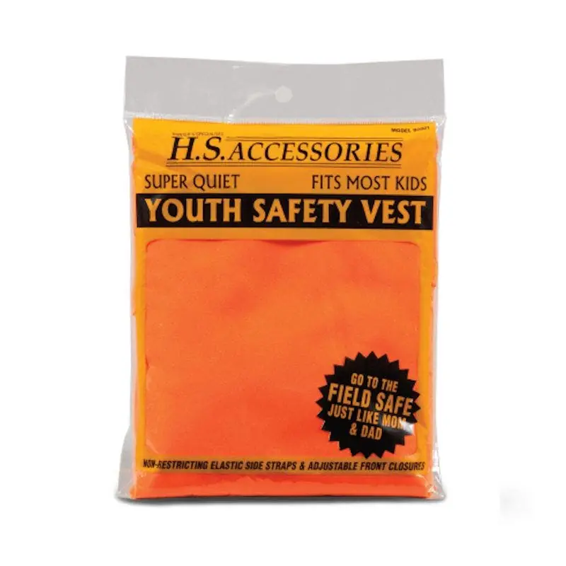 Hunters Specialties Youth Safety Vest Blaze Orange