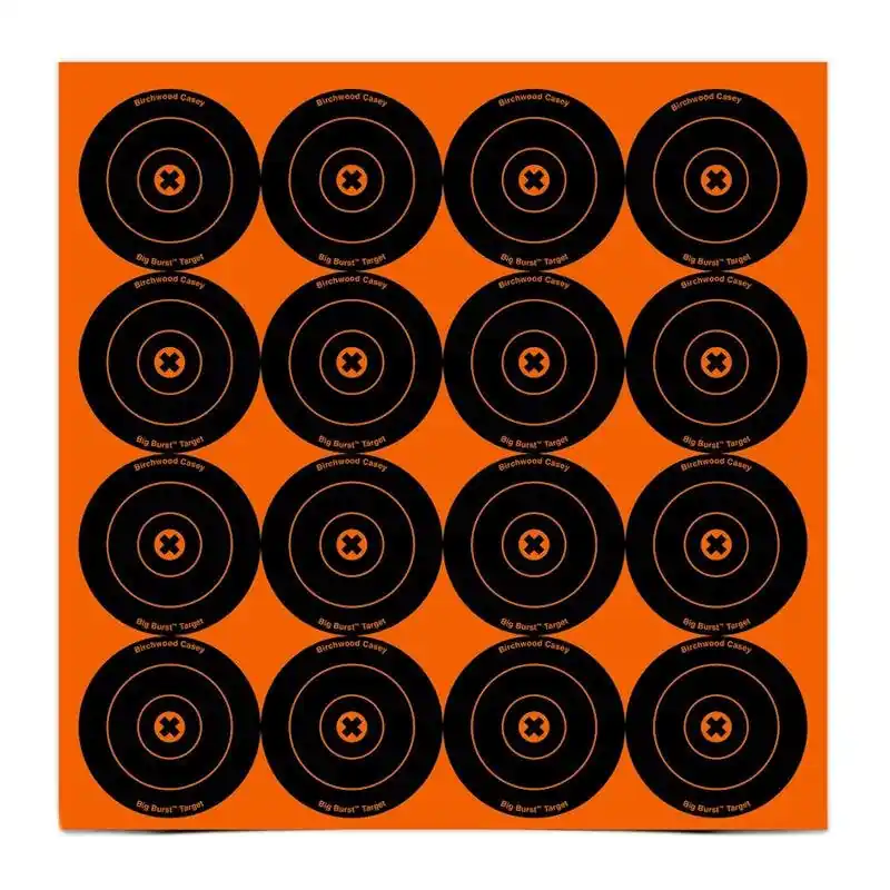 Birchwood Casey Big Burst Bull‘s-eye 3" Targets