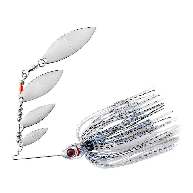 Booyah Super Shad Spinnerbait Purple Glimmer Shad 3/8 ounce
