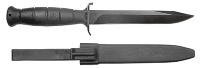 Glock Field Knife w/ Root Saw Black 6.5" Blade