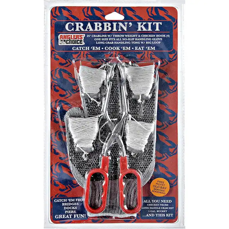 Anglers‘ Choice Crabbin‘ Kit 6pc Catching