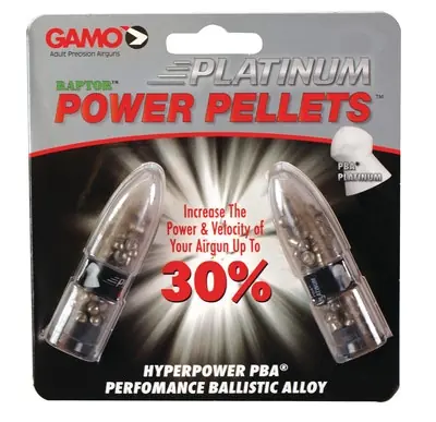 Gamo Air Rifles PBA Platinum Pellets Lead Free .22 Caliber 50 Per Pack