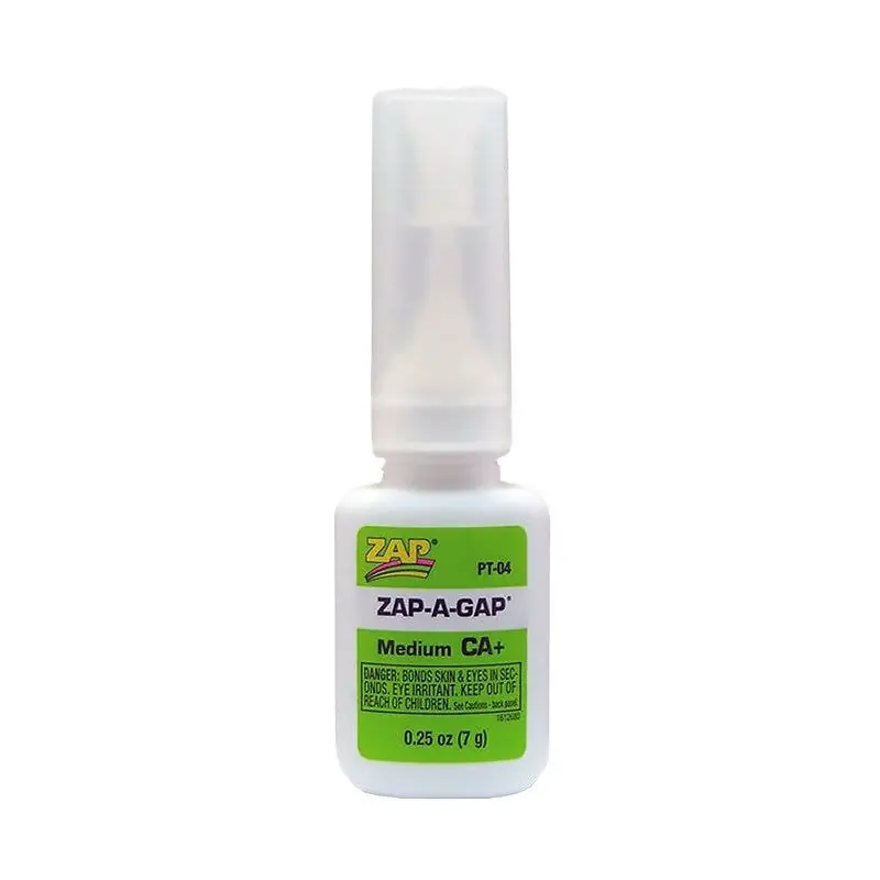 Wapsi Zap Adhesives Zap-A-Gap CA+ 1/4 oz.