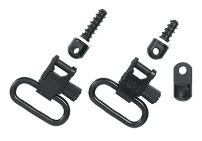 Uncle Mikes QD115 RUG Quick Detachable Super Swivel One" Forend Adapter Fits Bar