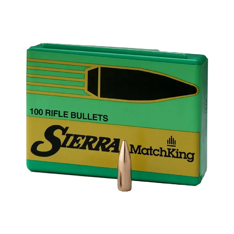 Sierra Match .22 Cal. (.223) 52 gr. HPBT Moly (500 box)