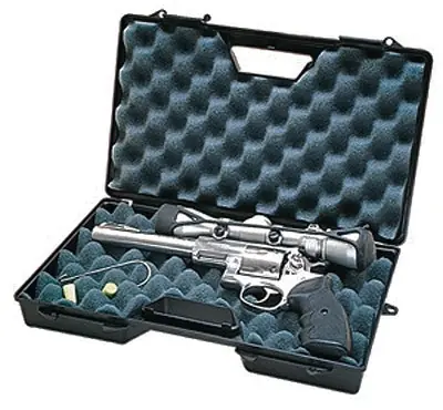 MTM Case-Gard Single Pistol Case Model 808 Black For Up To 8.8 Bbl"
