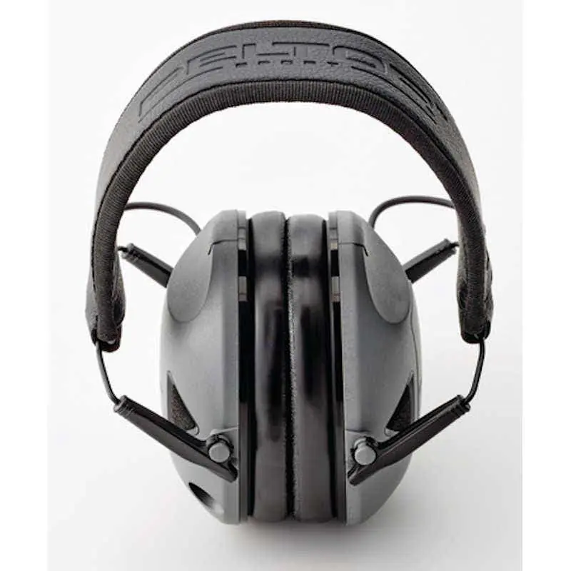 Peltor RangeGuard Electronic Folding Ear Muff Gray/Black
