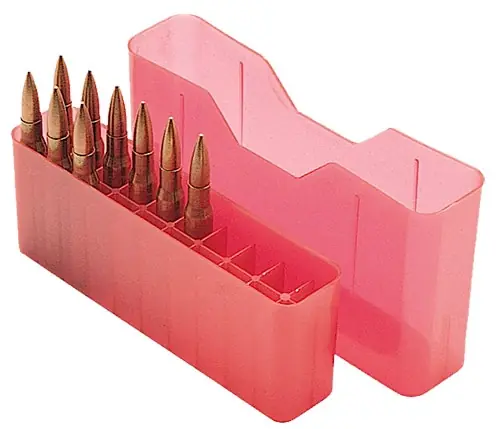 MTM Case-Gard J-20 Slip-Top Boxes .17/.223/.222 Magnum Smoke