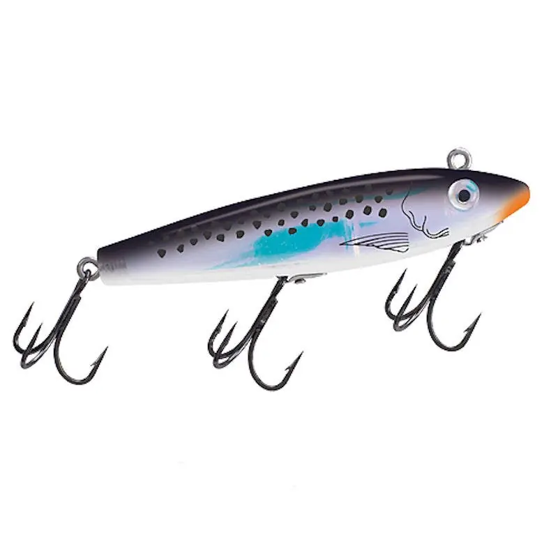 MirrOlure C-Eye Pro Series Sinking Twitchbait 1/2oz Blk/White/Silver