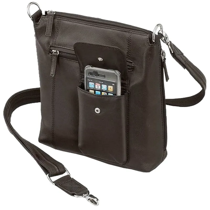 Gun Tote‘N Mamas Concealed Carry Flat Sac Brown