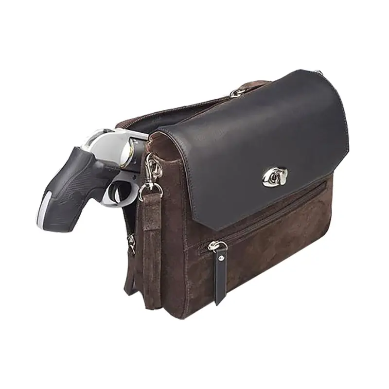 Gun Tote‘N Mamas Suede Hand Clutch