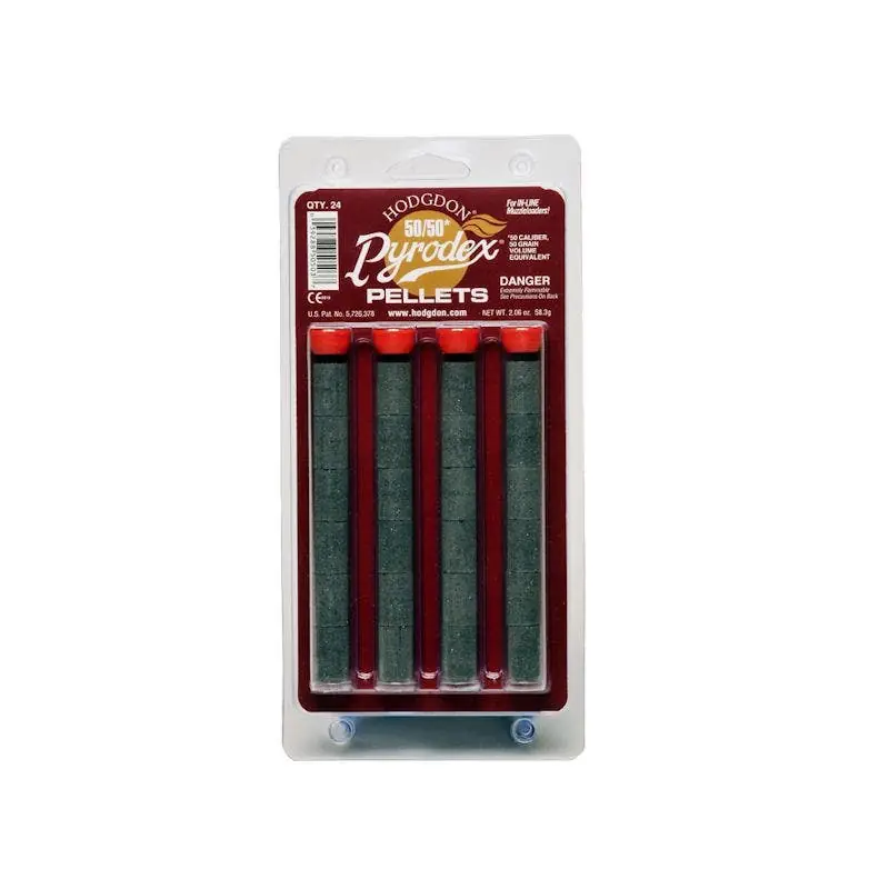 Hodgdon Pyrodex 50 Caliber 50 Grain Pellets 24/pk.