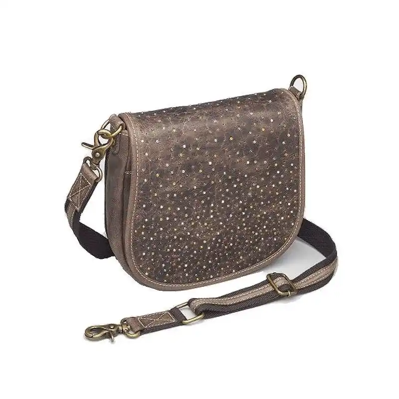 Gun Tote‘N Mamas Distressed Buffalo Pouch
