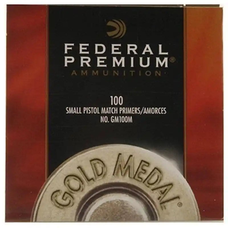 Federal Premium Gold Medal Centerfire Primer Small Pistol .175