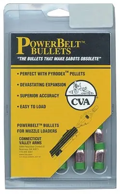 CVA Power Belts Aero Tip Copper .50 Caliber 245 Gr